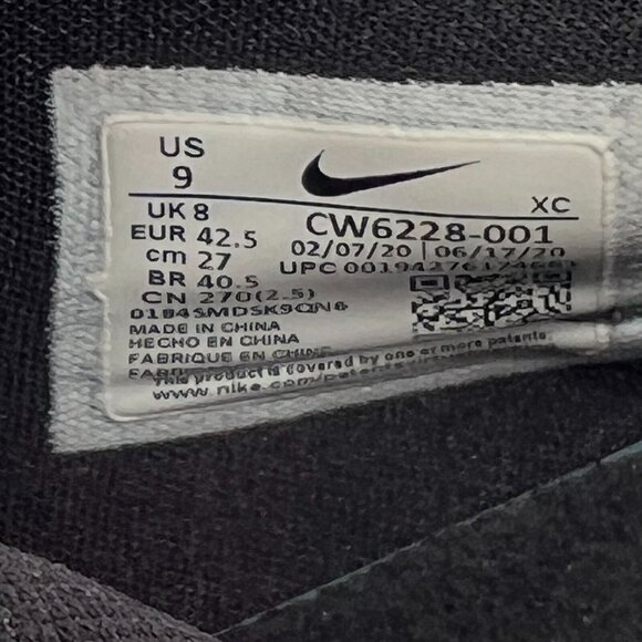 Nike Mens CW6228-001 Black University Red Kyrie 3 Team Size 9 Basketball Shoes - Picture 10 of 10